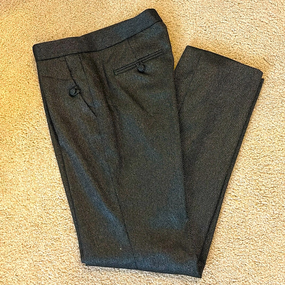 Banana Republic Logan Fit Pinstripe Trousers Size 4